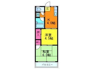 サンビオラ上新庄の物件間取画像